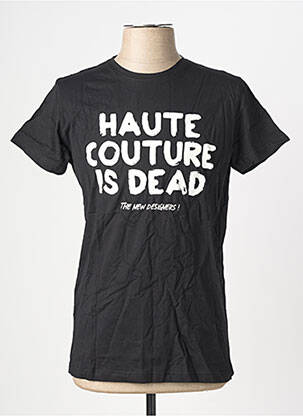 T-shirt coupe cintrée manches courtes noir THE NEW DESIGNERS ! homme