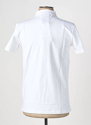 Polo tissage jersey manches courtes blanc PROJECT X homme