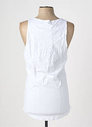 T-shirt coupe cintrée fines bretelles blanc THE NEW DESIGNERS ! homme