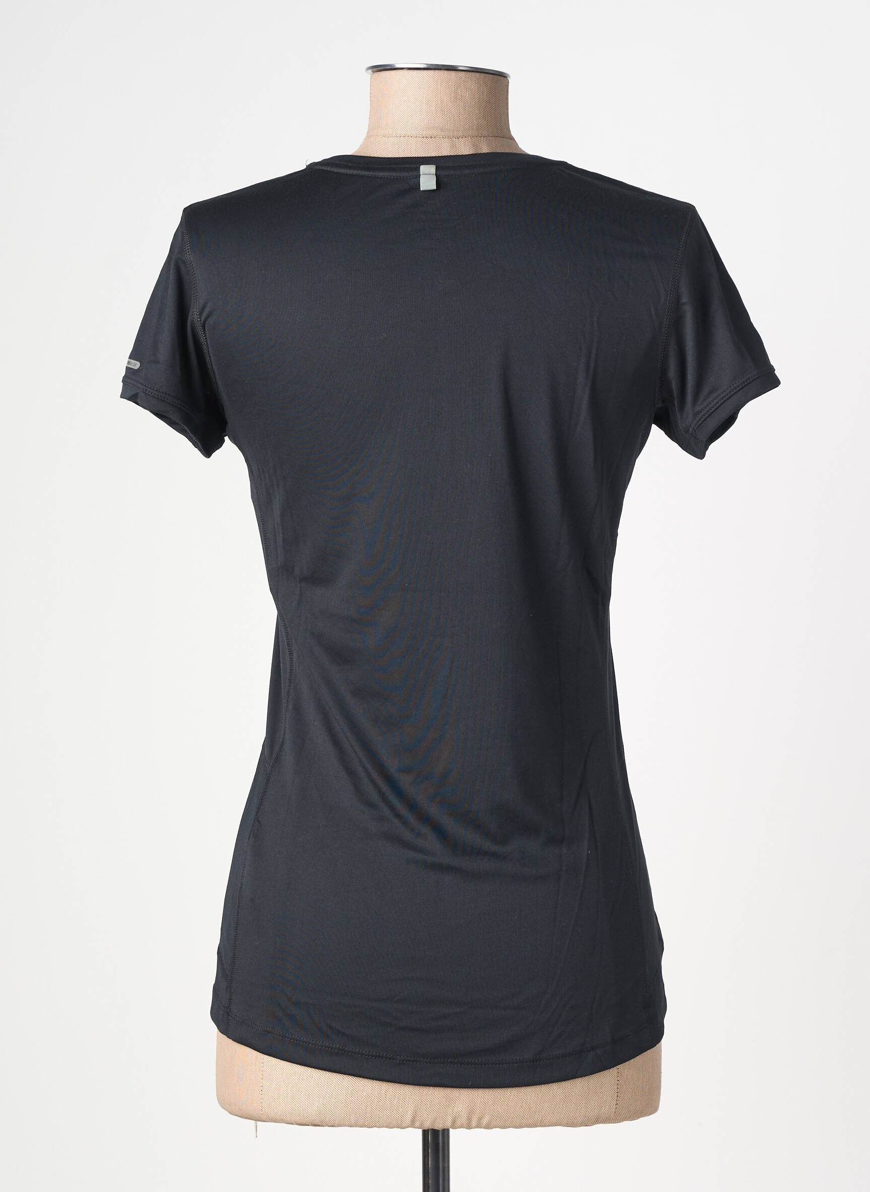 T-shirt sérigraphie manches courtes noir NIKE femme