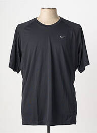 T-shirt stretch manches courtes noir NIKE homme