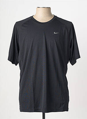 T-shirt stretch manches courtes noir NIKE homme