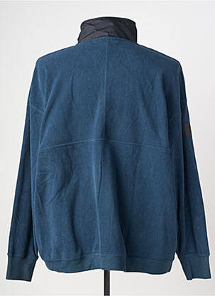 Sweat-shirt stretch manches longues bleu NIKE homme