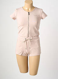 Combishort coupe cintrée manches courtes beige PROJECT X PARIS femme