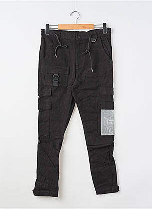 Pantalon cargo tissage popeline taille normale noir PROJECT X PARIS homme