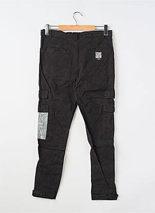 Pantalon cargo tissage popeline taille normale noir PROJECT X PARIS homme