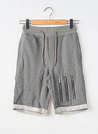 Bermuda taille élastique taille normale gris THE NEW DESIGNERS ! homme