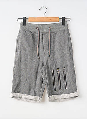 Bermuda taille élastique taille normale gris THE NEW DESIGNERS ! homme