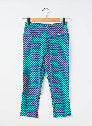 Legging tissage jersey taille normale bleu NIKE femme