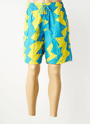 Short de bain imprimé fantaisie bleu NIKE homme