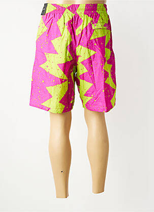 Short de bain imprimé fantaisie rose NIKE homme