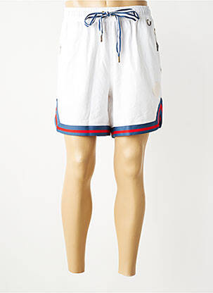 Short fermeture liens à nouer taille normale blanc PUMA homme