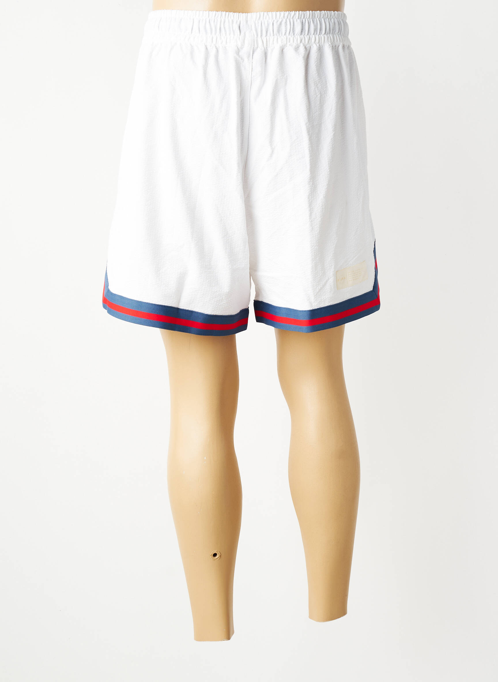 Short fermeture liens à nouer taille normale blanc PUMA homme