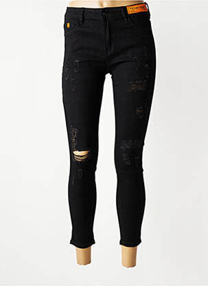 Jeans skinny taille haute taille haute noir PROJECT X PARIS femme