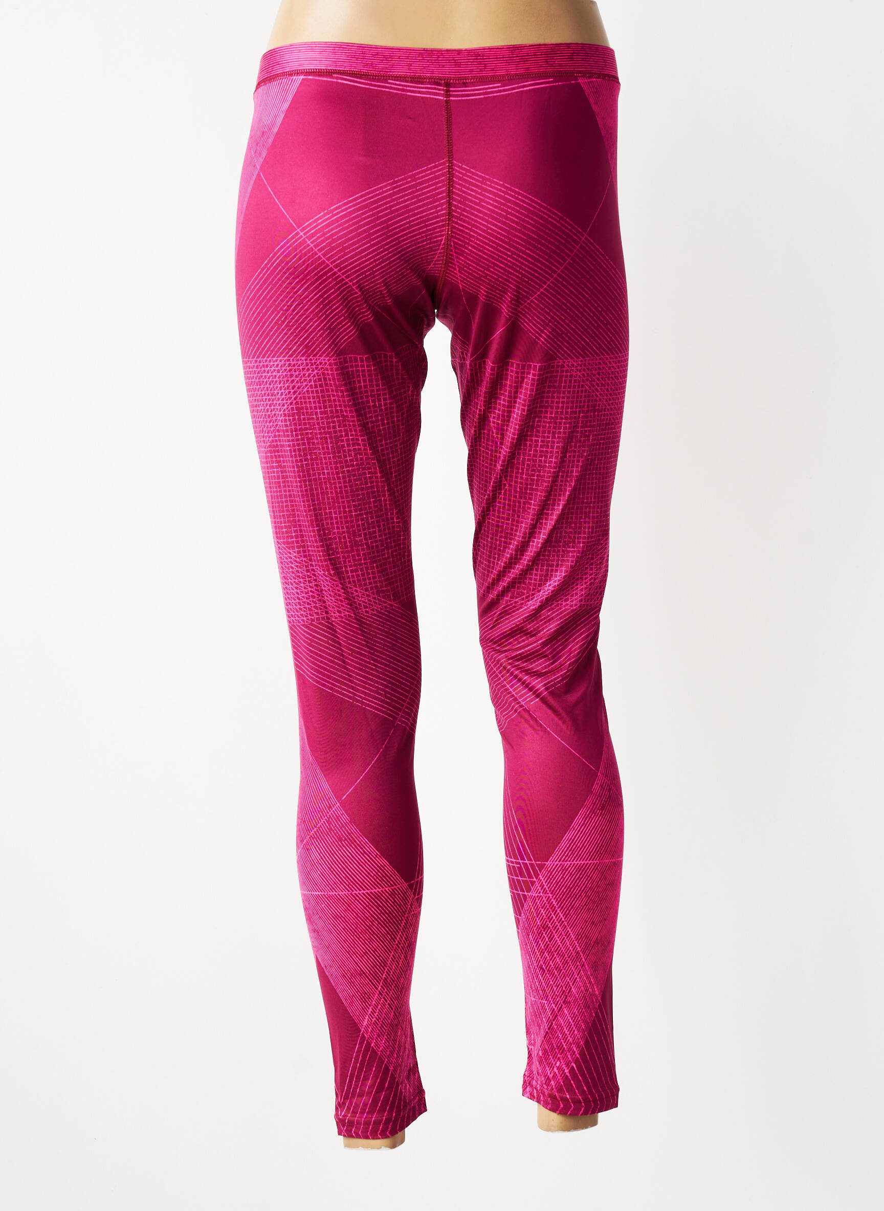 Legging effet matière satinée taille normale rose NIKE femme