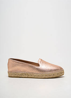 Espadrilles bout rond talon plat jusqu'à 3cm rose KANNA femme