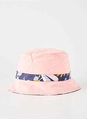 Chapeau forme bob rose TOUT EN TETE femme