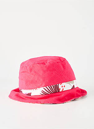 Chapeau forme bob rose TOUT EN TETE femme