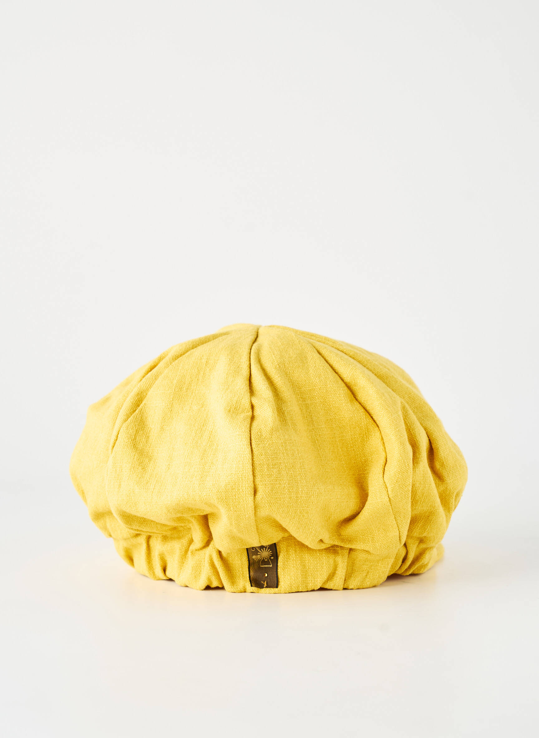 Casquette doublure textile jaune TOUT EN TETE femme