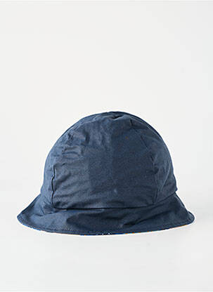 Chapeau forme bob bleu TOUT EN TETE femme