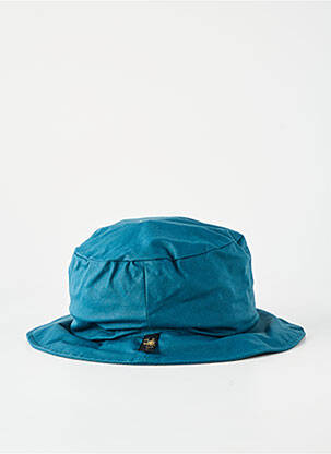Chapeau forme bob bleu TOUT EN TETE femme