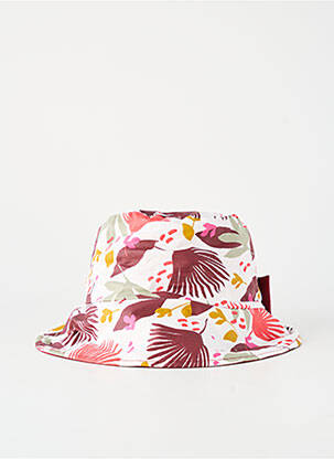 Chapeau forme bob rouge TOUT EN TETE femme