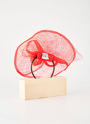 Accessoire pour cheveux serre-tête rouge TOUT EN TETE femme