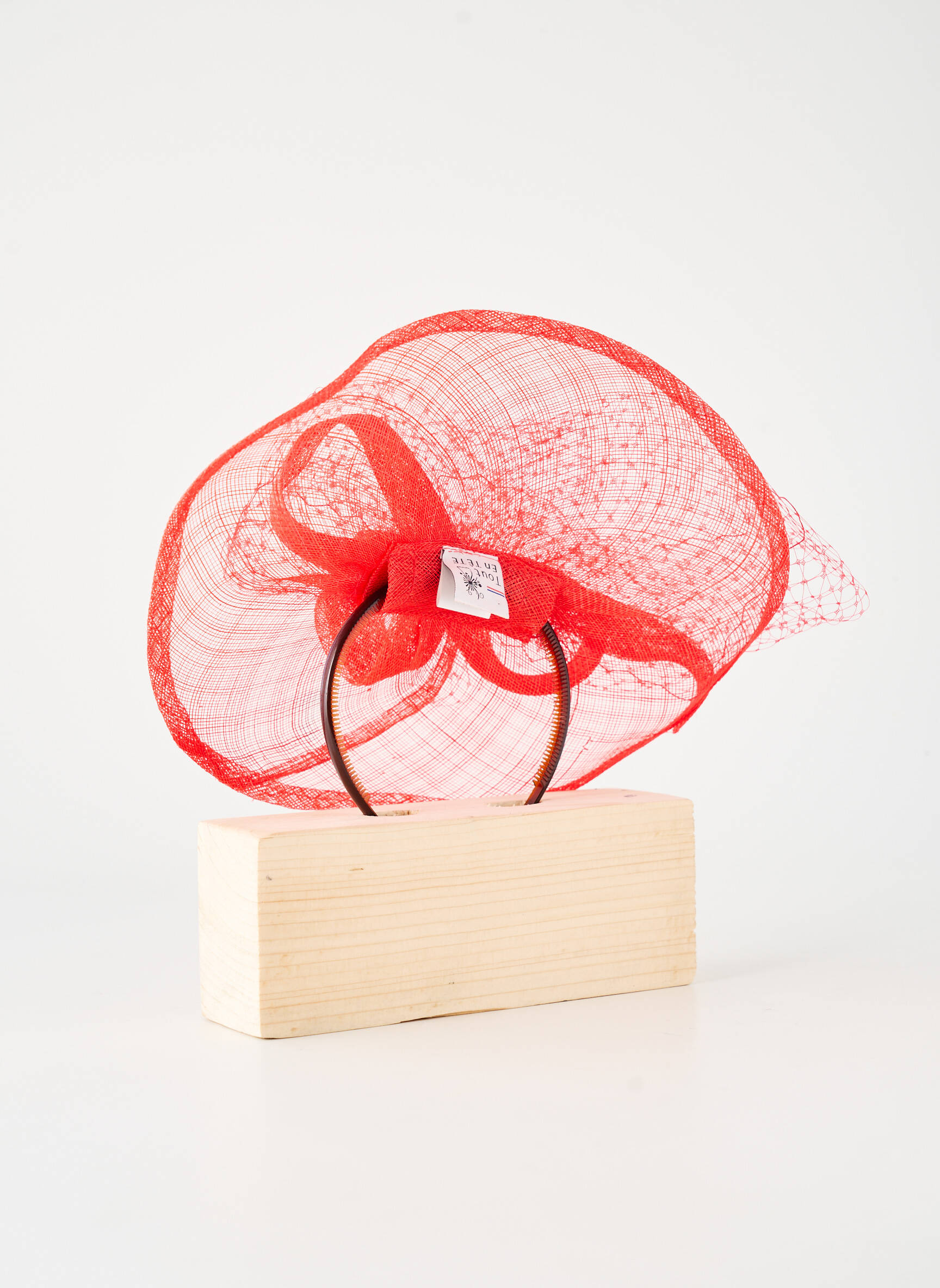 Accessoire pour cheveux serre-tête rouge TOUT EN TETE femme