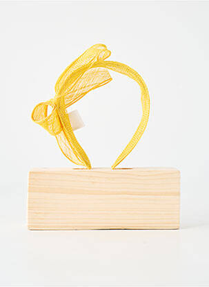 Accessoire pour cheveux serre-tête jaune TOUT EN TETE femme
