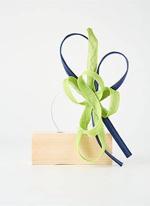 Accessoire pour cheveux matériaux métal vert TOUT EN TETE femme
