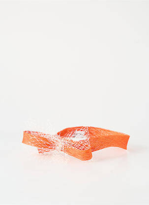 Accessoire pour cheveux bandeau orange TOUT EN TETE femme