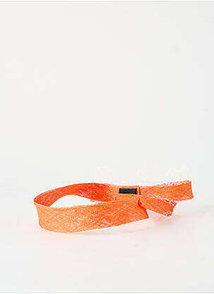 Accessoire pour cheveux bandeau orange TOUT EN TETE femme