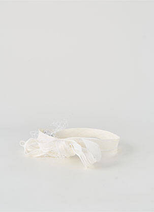 Accessoire pour cheveux bandeau blanc TOUT EN TETE femme