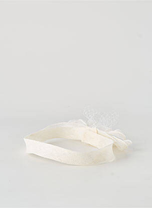 Accessoire pour cheveux bandeau blanc TOUT EN TETE femme