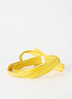 Accessoire pour cheveux bandeau jaune TOUT EN TETE femme