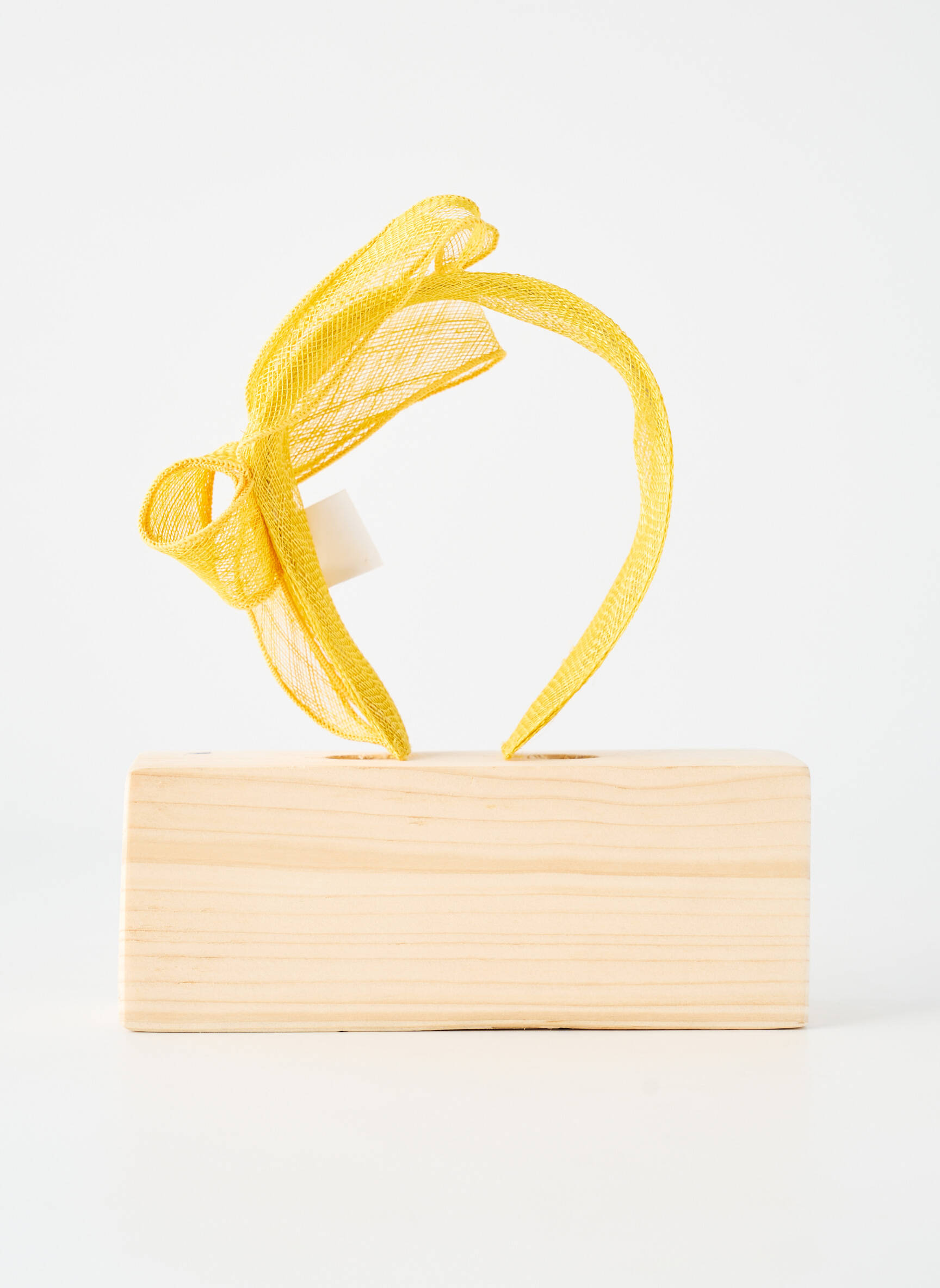 Accessoire pour cheveux serre-tête jaune TOUT EN TETE femme