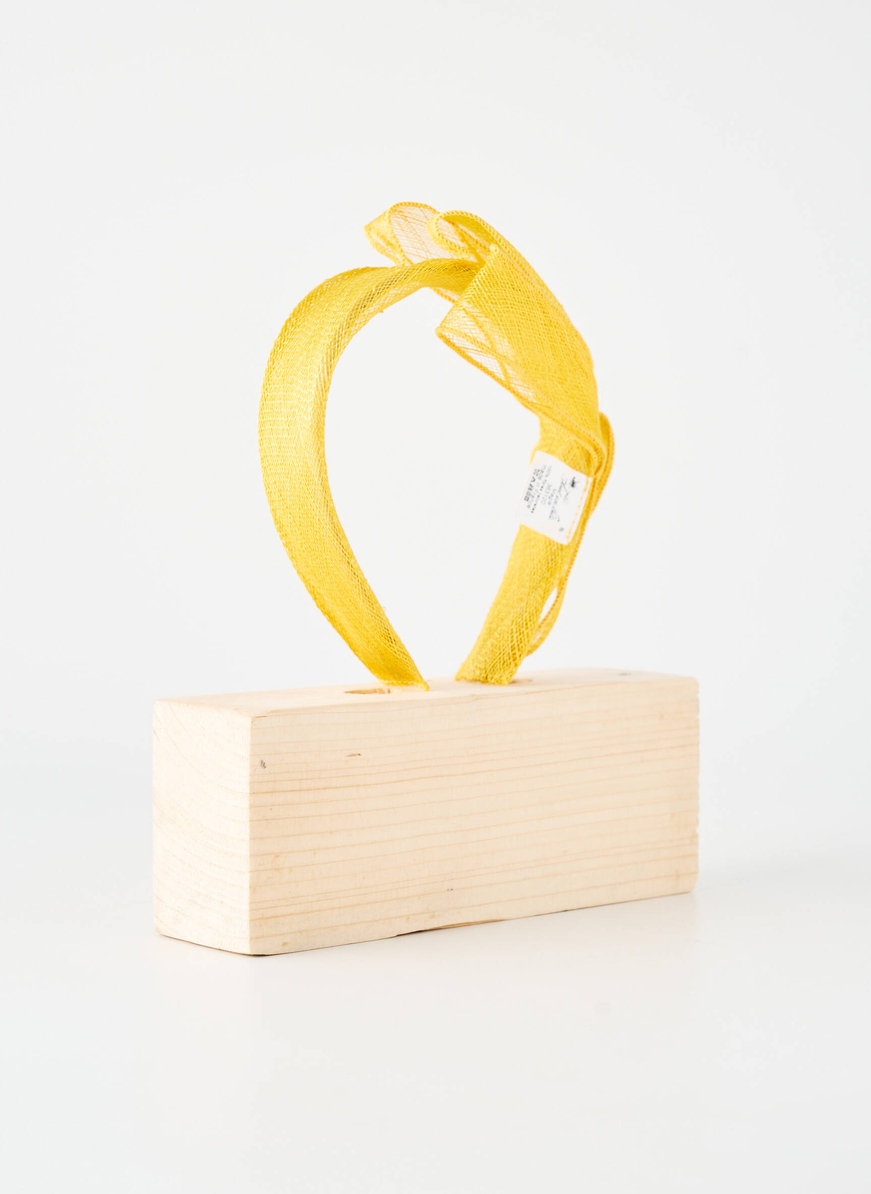 Accessoire pour cheveux serre-tête jaune TOUT EN TETE femme