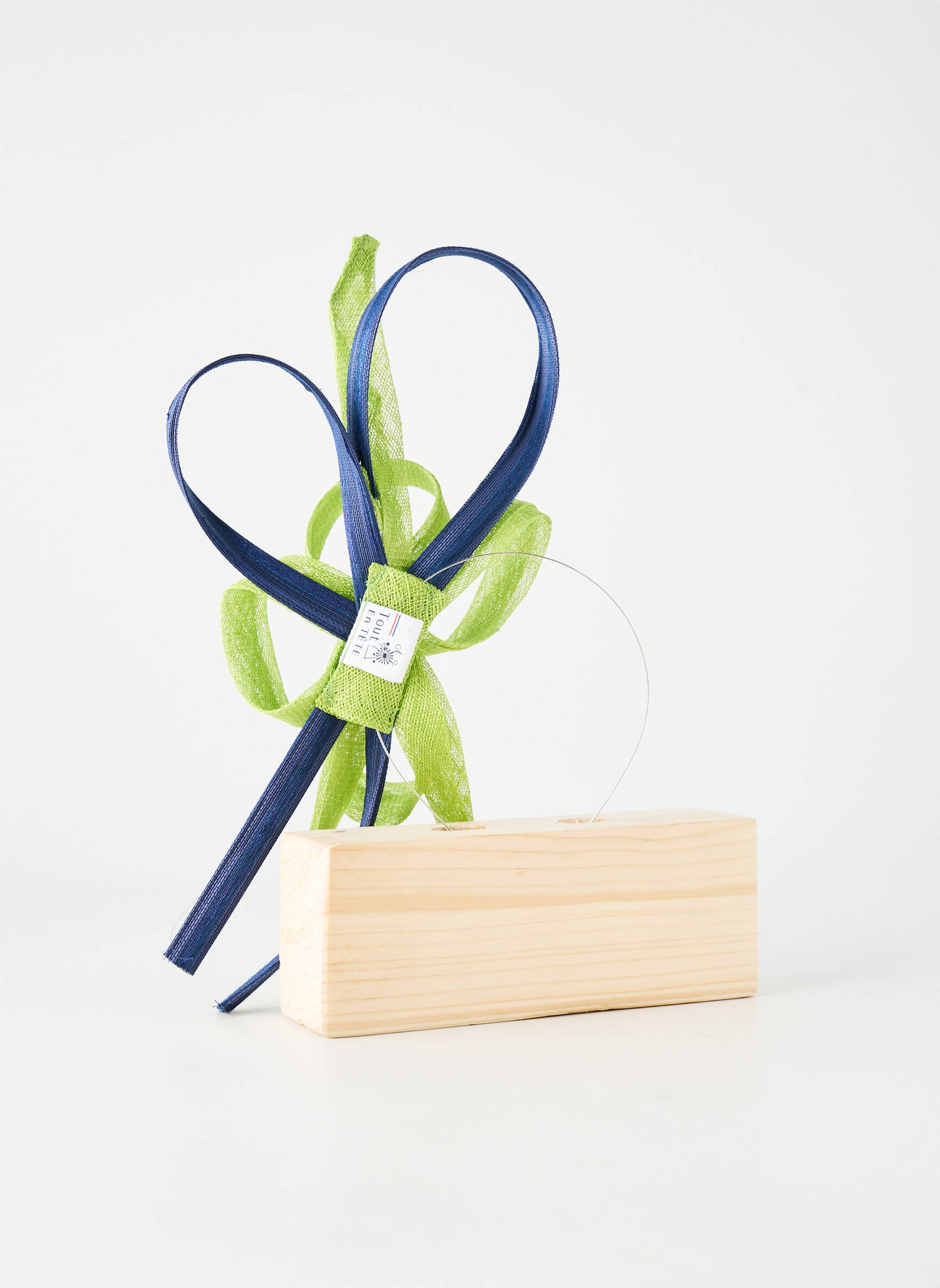 Accessoire pour cheveux matériaux métal vert TOUT EN TETE femme