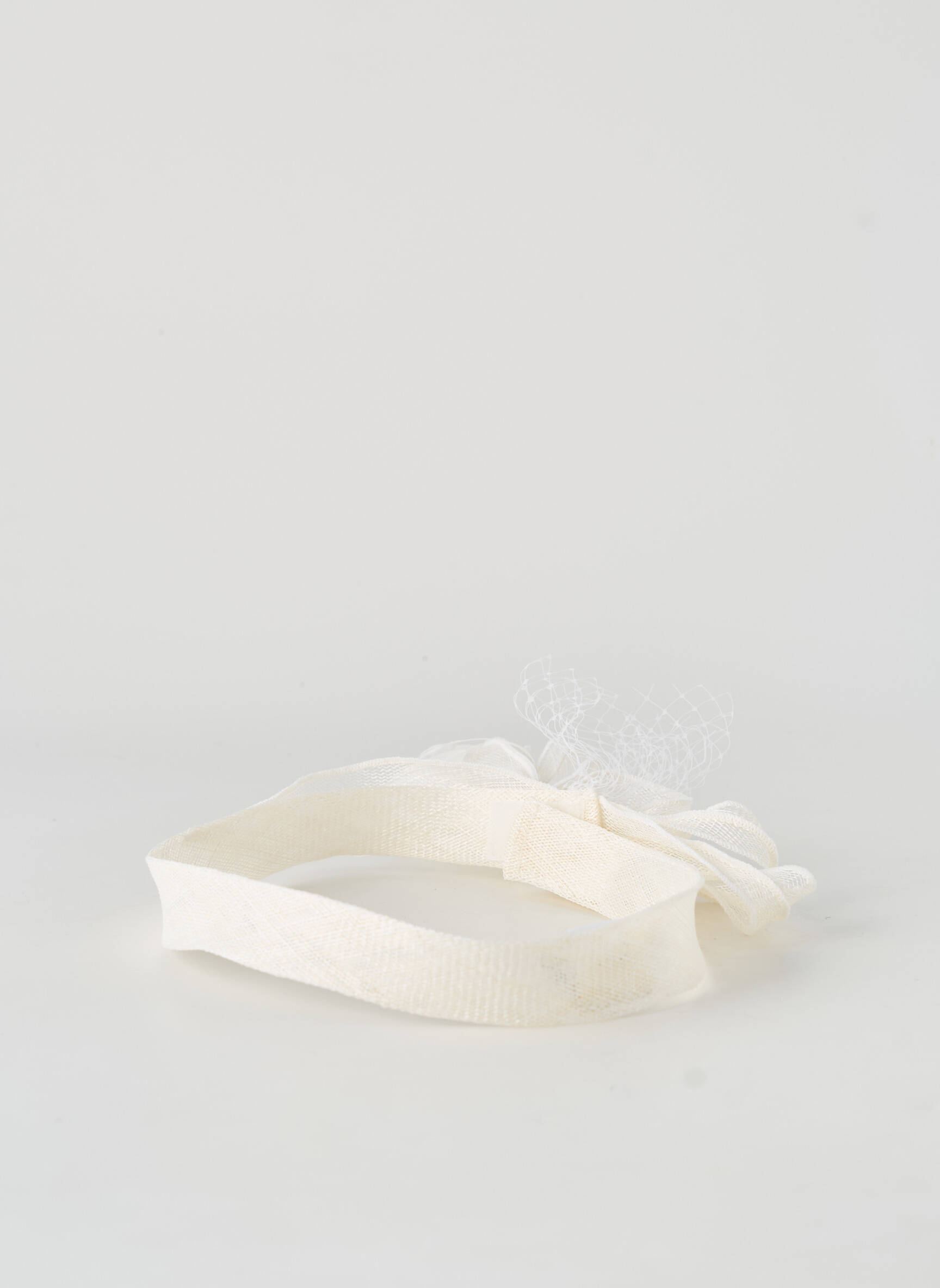 Accessoire pour cheveux bandeau blanc TOUT EN TETE femme