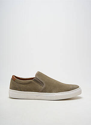 Slip ons bout rond bout rond vert DIGEL homme