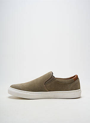 Slip ons bout rond bout rond vert DIGEL homme
