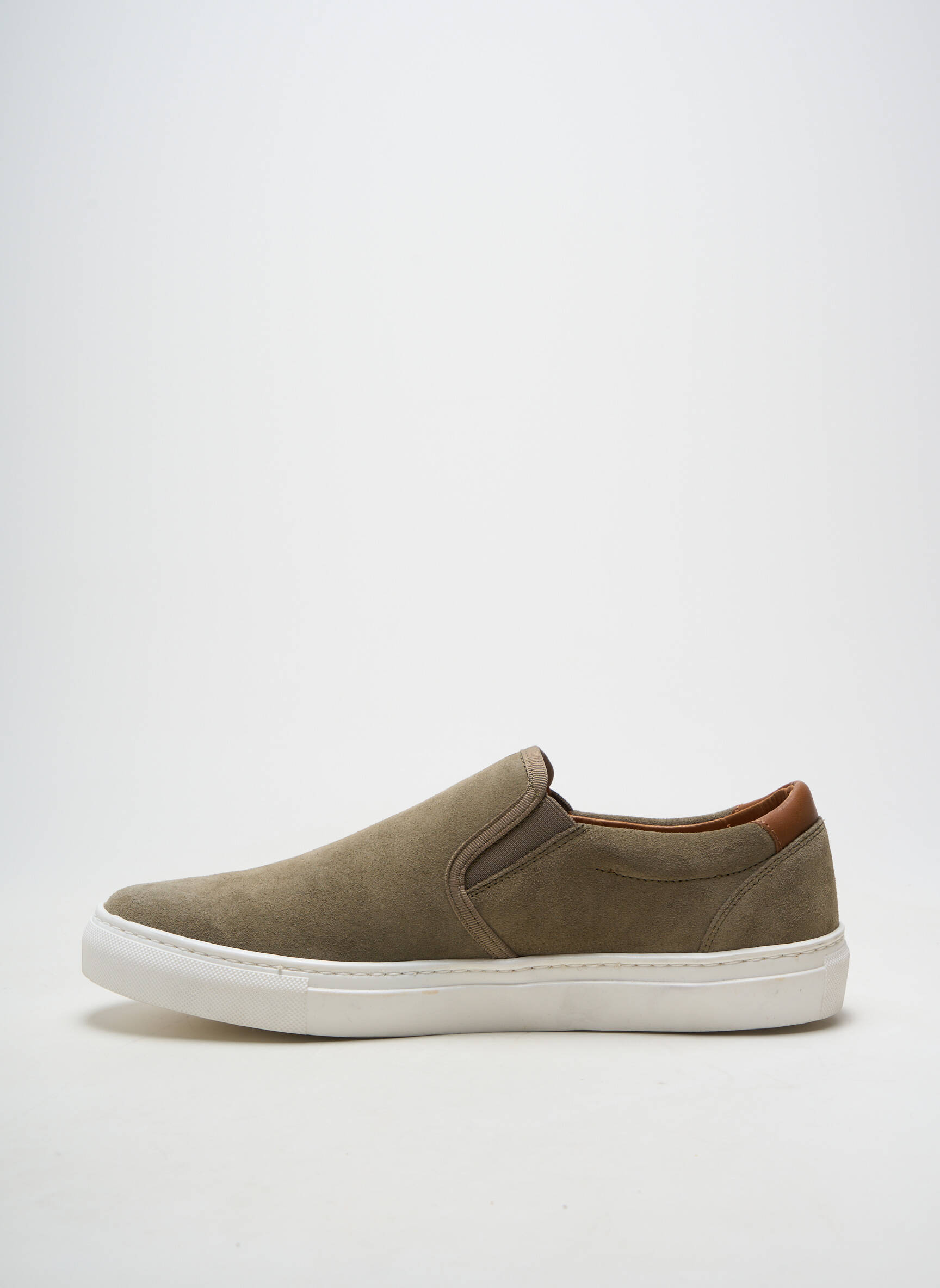 Slip ons bout rond bout rond vert DIGEL homme
