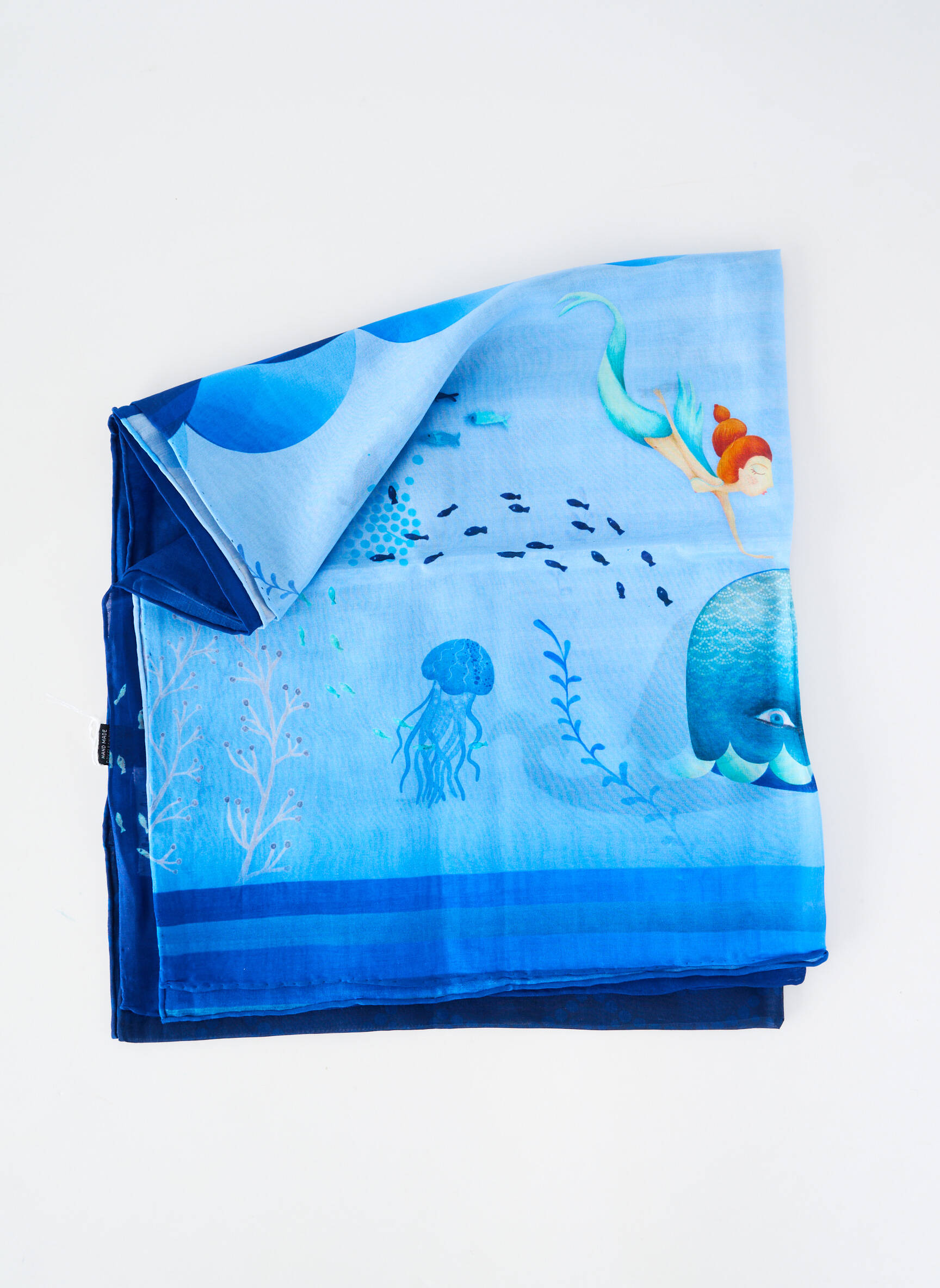 Foulard bleu LILI GAMBETTES enfant