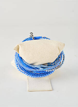 Bracelet ornement perles bleu KONPLOTT femme