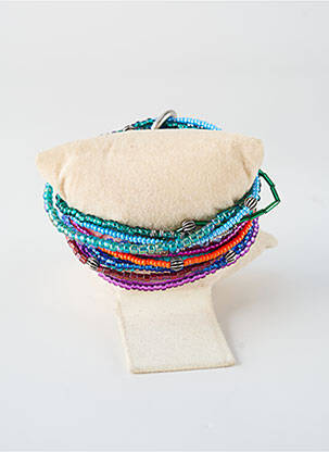 Bracelet ornement perles bleu KONPLOTT femme