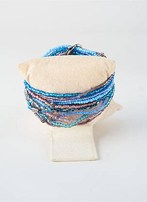 Bracelet ornement perles bleu KONPLOTT femme