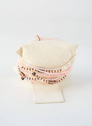 Bracelet ornement perles rose KONPLOTT femme
