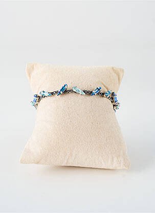 Bracelet ornement pierre bleu KONPLOTT femme