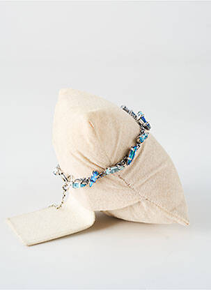 Bracelet ornement pierre bleu KONPLOTT femme