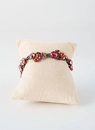 Bracelet matériaux métal rouge KONPLOTT femme